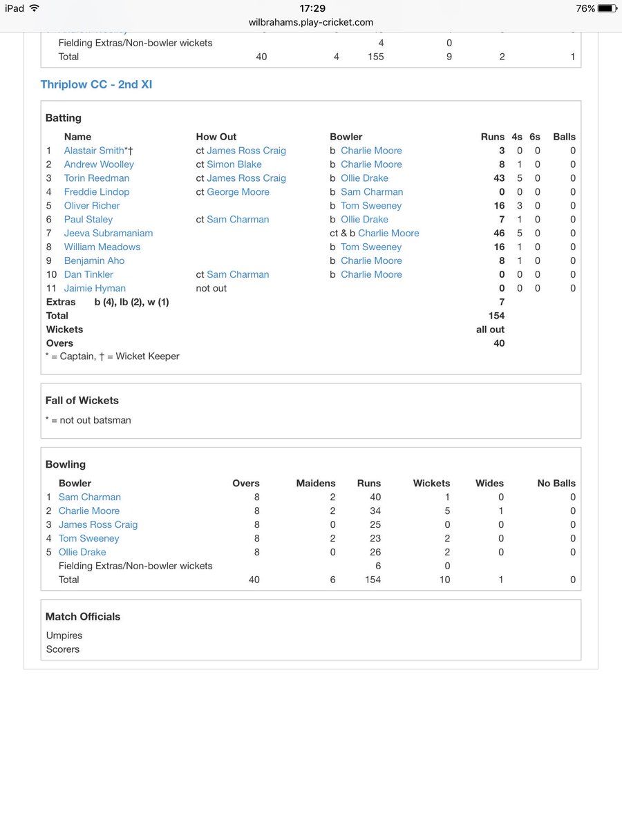 Wilbrahams CC tweet media