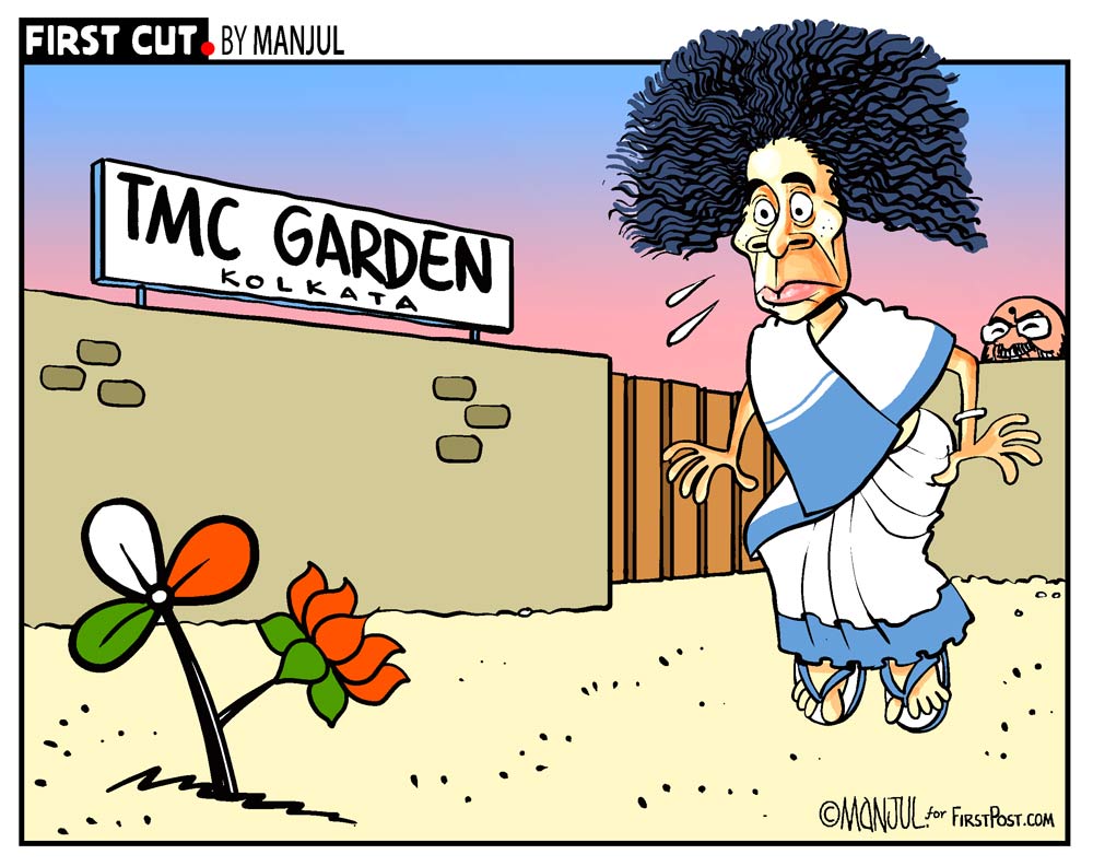 In a setback to #MamataBanerjee, two #TMC MLAs, and over 50 municipal councillors, most of them from her party, joined #BJP.
#LokSabhaElection2019 #loksabhaElections2019results #MamataMeme
My #cartoon for @firstpost
More: bit.ly/FirstCutByMANJ…