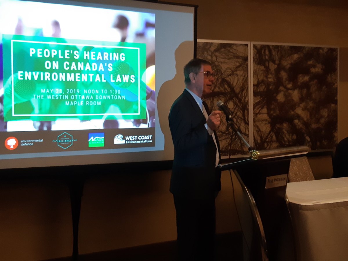 lev_jf's tweet photo. Stephen Hazell from @NatureCanada speaking at the People's Hearing on environmental law to the failure of #BillC69 to include a #GHG failure - which is the only way to align federal project reviews with Canada's #climate targets #cndpoli #GetEAright https://t.co/0tJ9XOeaRW