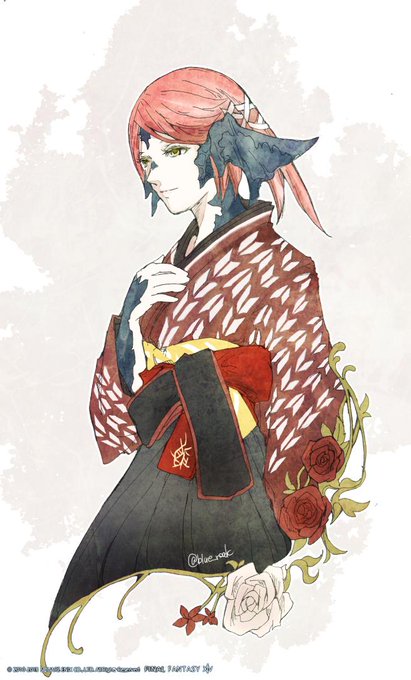「flower hakama」 illustration images(Oldest)