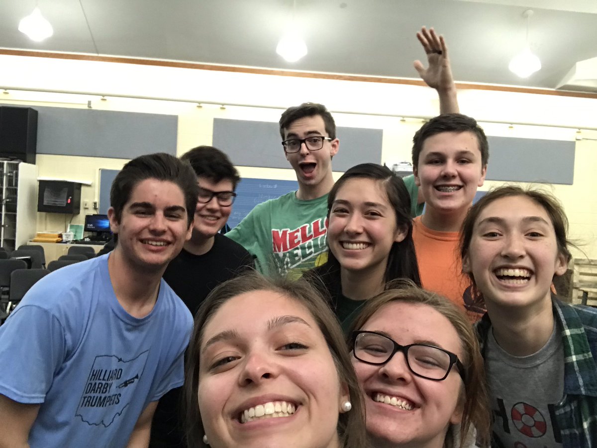 Your 2019-2020 Marching Band Officers!!