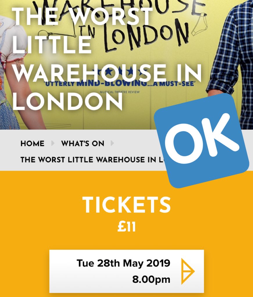 That’s right Portsmouth - fresh from our London season, we’re here for one night only starting at 8.00pm at the lovely studio at <a href="/PortsmouthGhall/">Portsmouth Guildhall</a> ‼️ 

Some tickets still remaining! 🎟🎟