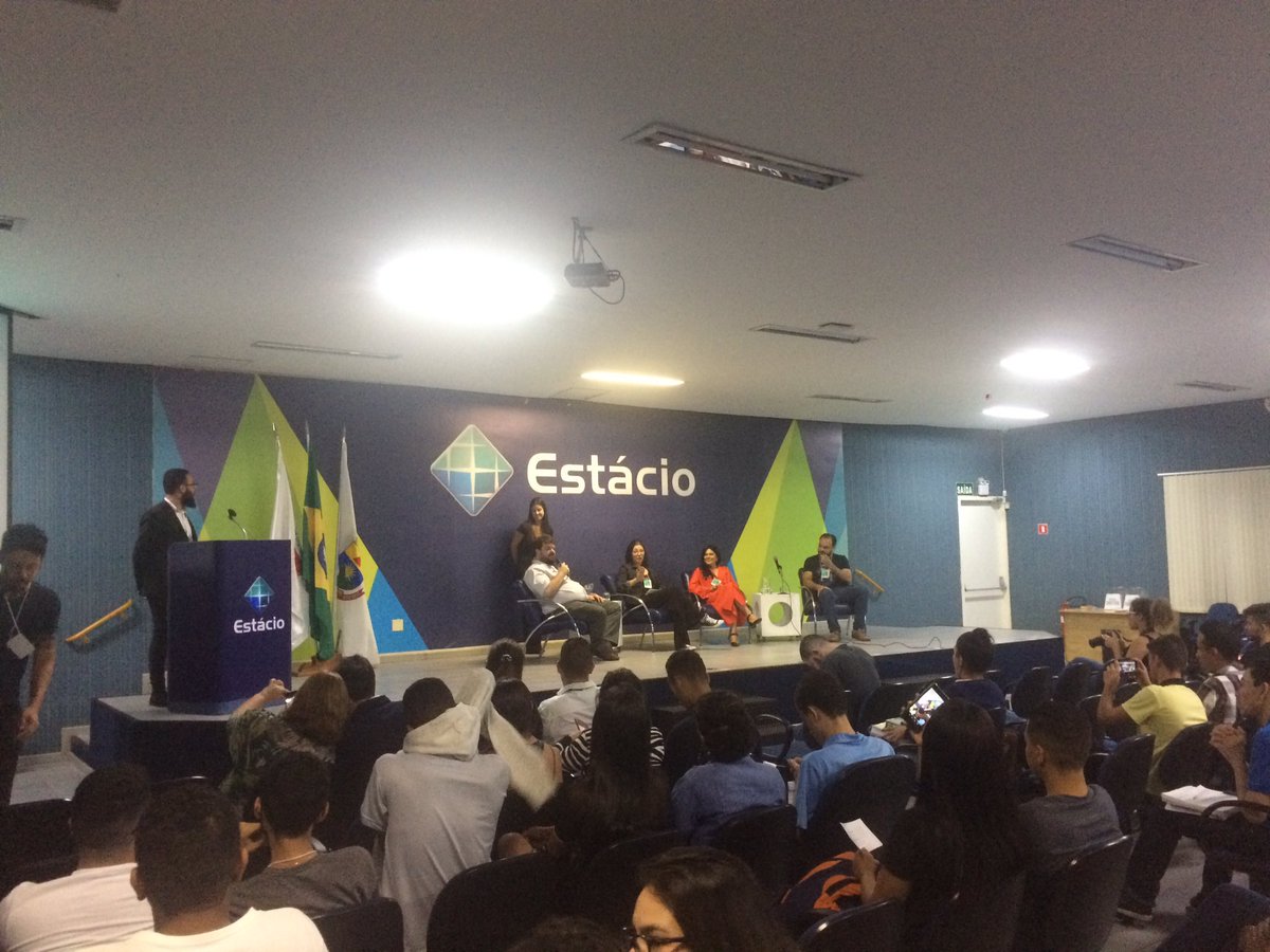 JMJornalMetrop's tweet photo. O evento está sendo realizado no auditório no campus Prado, Centro Universitário Estácio em Belo Horizonte.
O tema que está sendo debatido é: A comunicação estratégica aplicada nos três setores
#BoraSimbora #TamoJuntoJM https://t.co/qugovUAcFI