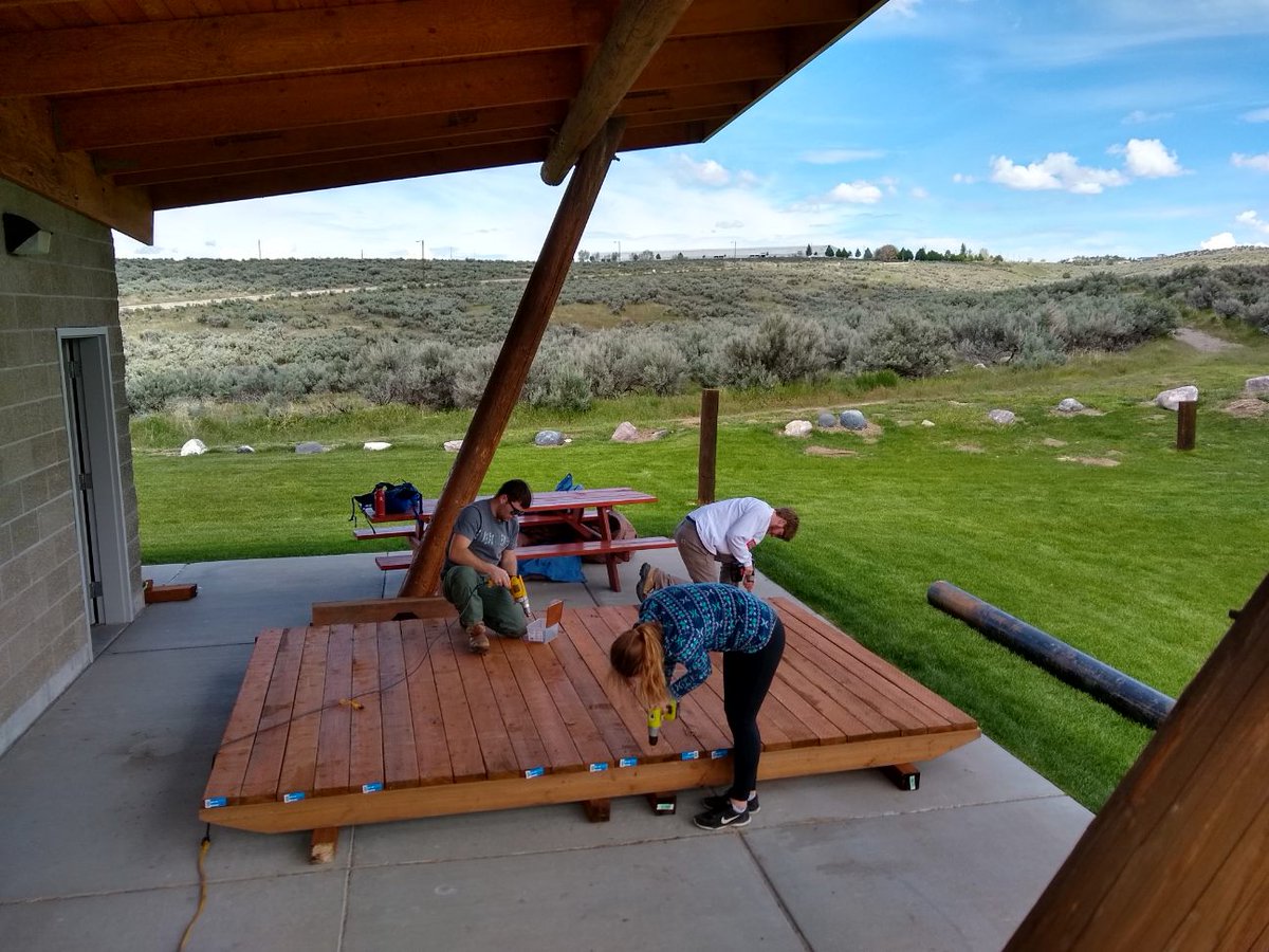 ISUOAC's tweet photo. The new Whale Watch is almost complete! https://t.co/AWoi2wNpOK