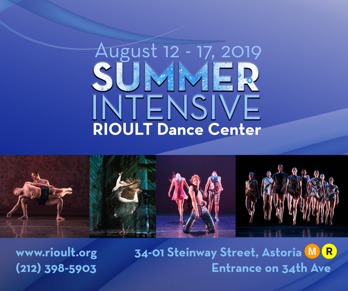 REGISTER FOR OUR SUMMER INTENSIVE 2019!
August 12-17 at Rioult Dance Center!
rioult.org/intensive

This intense workshop helps to prepare students for professional life!
Save your spot today with a $100 deposit! rioult.org/intensive

#letsdance #rioultdanceny #Queens