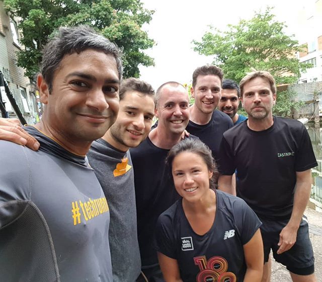 techrunnersldn's tweet photo. After a one week break to recover from Hackney Half, #techrunners were back out this evening, even featuring some new blood 🙌

Join us, deets via the profile link! 
#running #tech #startups #london #startuplife https://t.co/pVWYggkzrU https://t.co/IvmKouhwqG