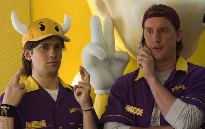 magnusvines's tweet photo. The Magnus Archives reboot where everything is exactly the same but instead of Elias Bouchard it’s Elias from Clerks 2 https://t.co/hVCOZX9SbH