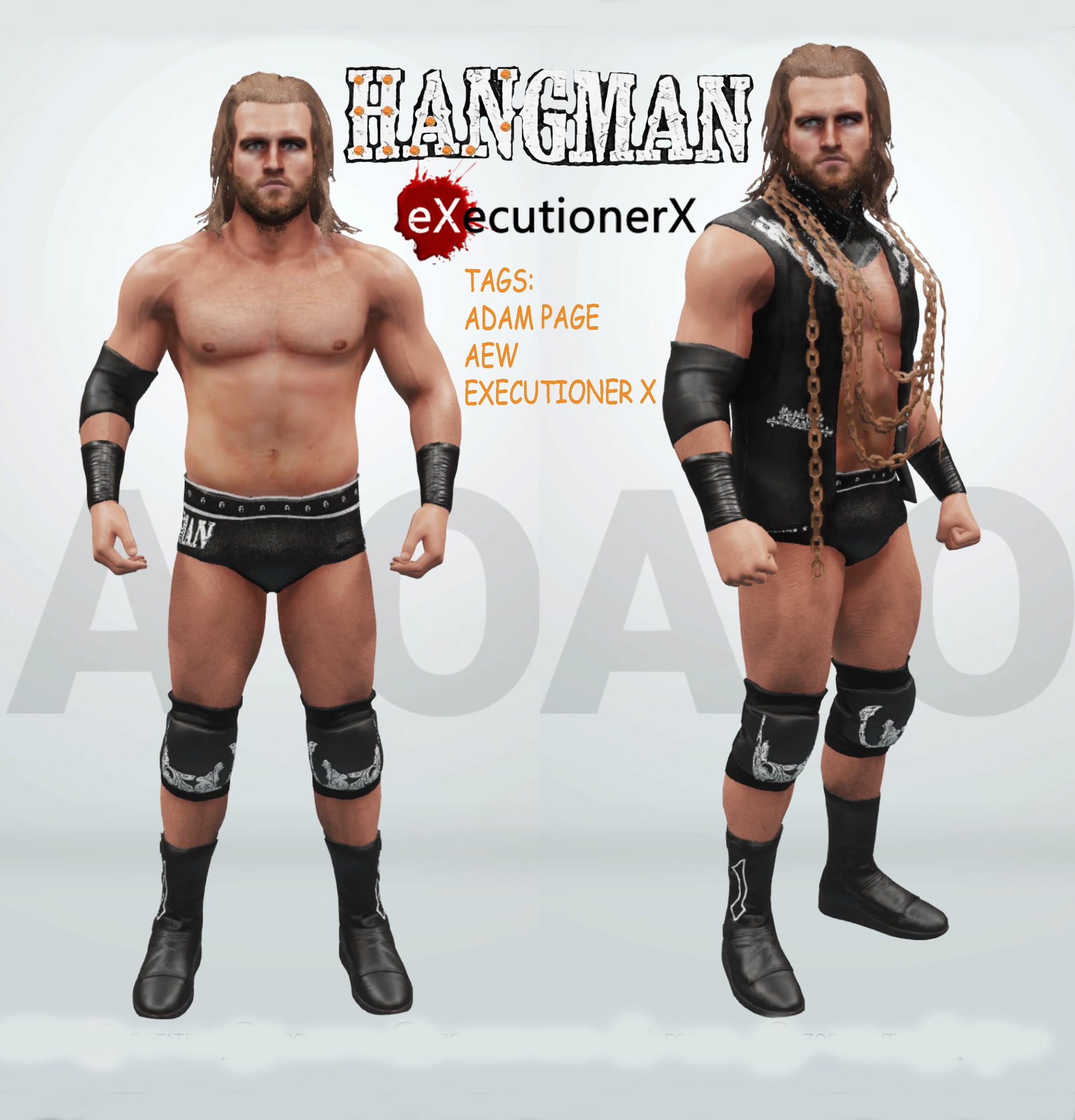 Iconic2k on X: Hangman Adam Page (@theAdamPage) CAW available now in  #WWE2K22. Use the search tag #ICONIC2K  / X