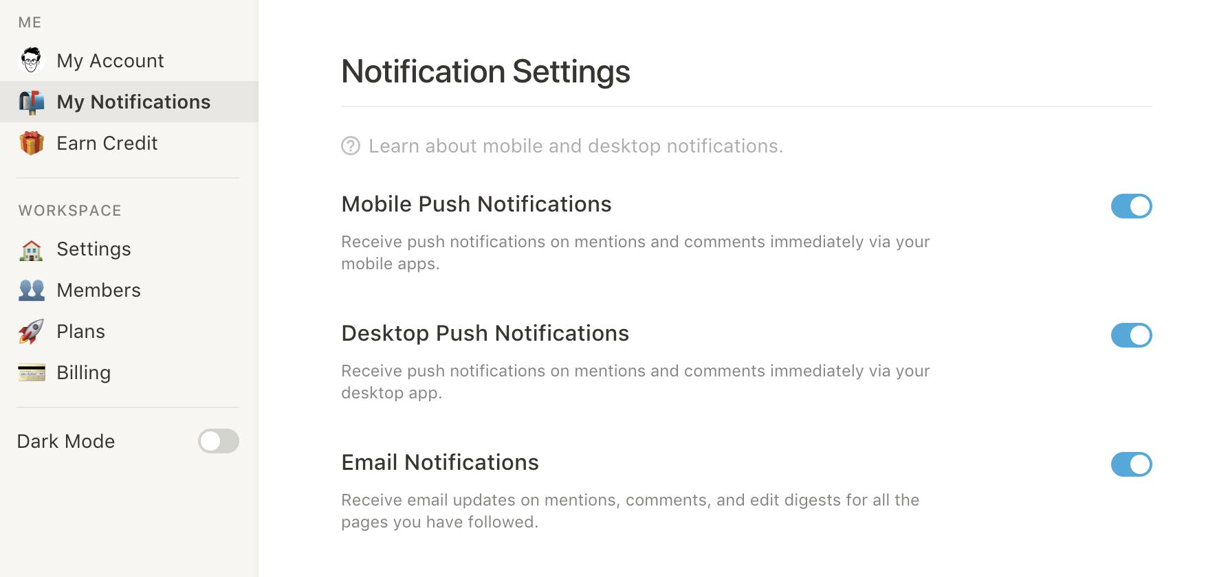 Notion Setting Notion on Twitter: