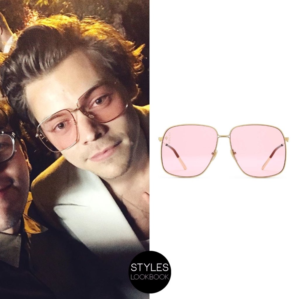 gucci pink sunglasses harry styles