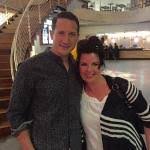 CristelAng's tweet photo. #SashaRoiz with Fan #ThreeDaysofRain #PCS_Armory May 2015 Portland https://t.co/ug5hztvxjo
