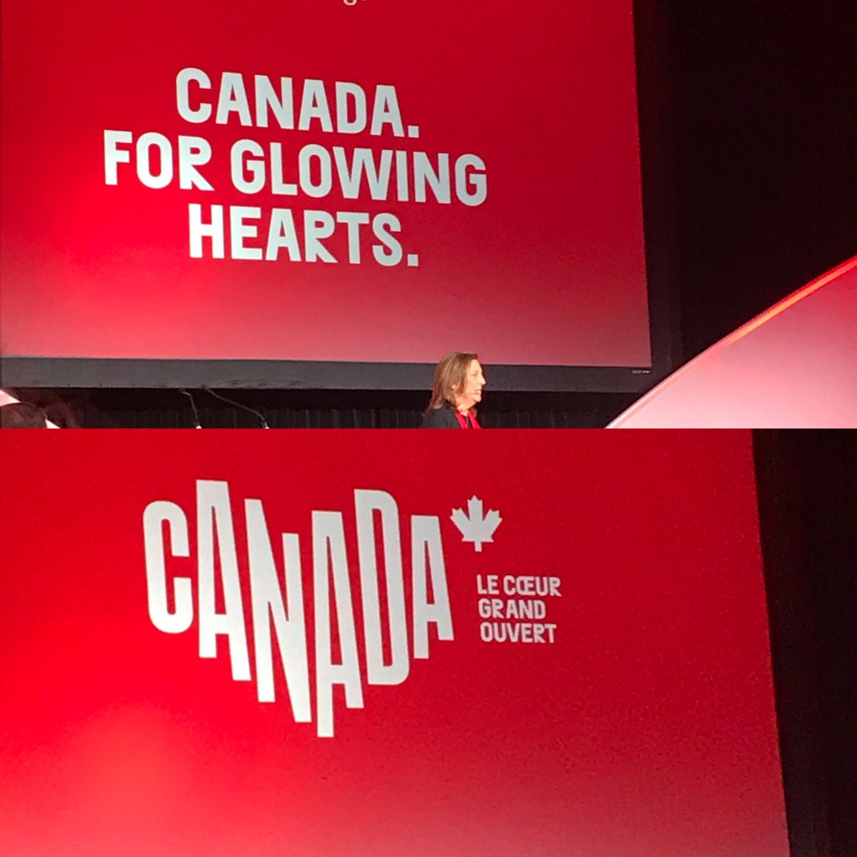 I ♥️ the new @DestinationCAN brand evolution #ForGlowingHearts #RVC2019