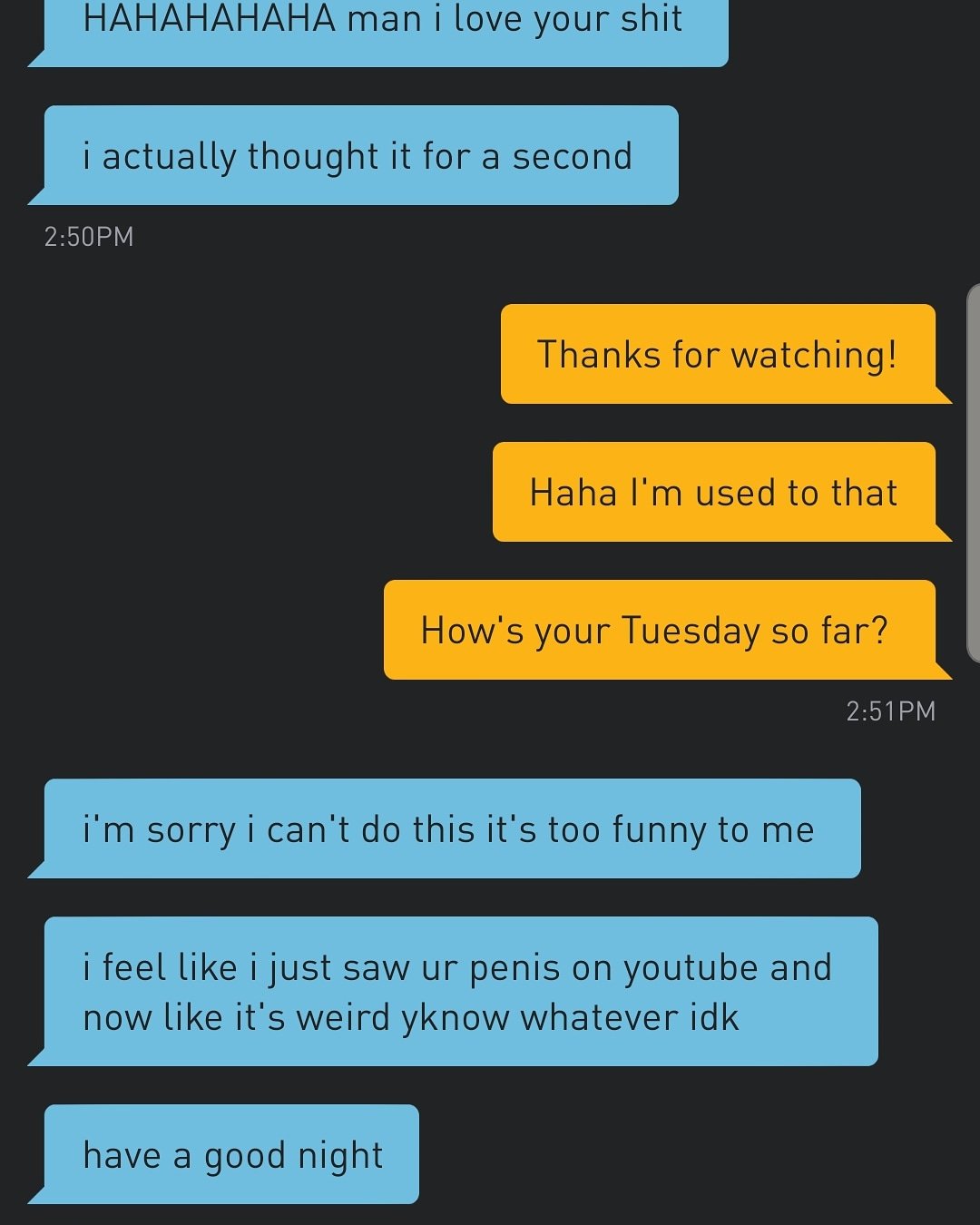 Grant O’Brien on X: “I’m the worst kind of famous https://t.co