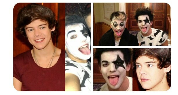 tephsoulshine's tweet photo. #RememberWhenLarry  Cuando Niall y Harry se quedaron en el hotel , Cuando liam , Zayn y louis fueron a una fiesta por Haloween , al dia siguiente Harry amanecío Con el cabello manchado, Durmio con lou, Asies. https://t.co/GnxLq7wwmb