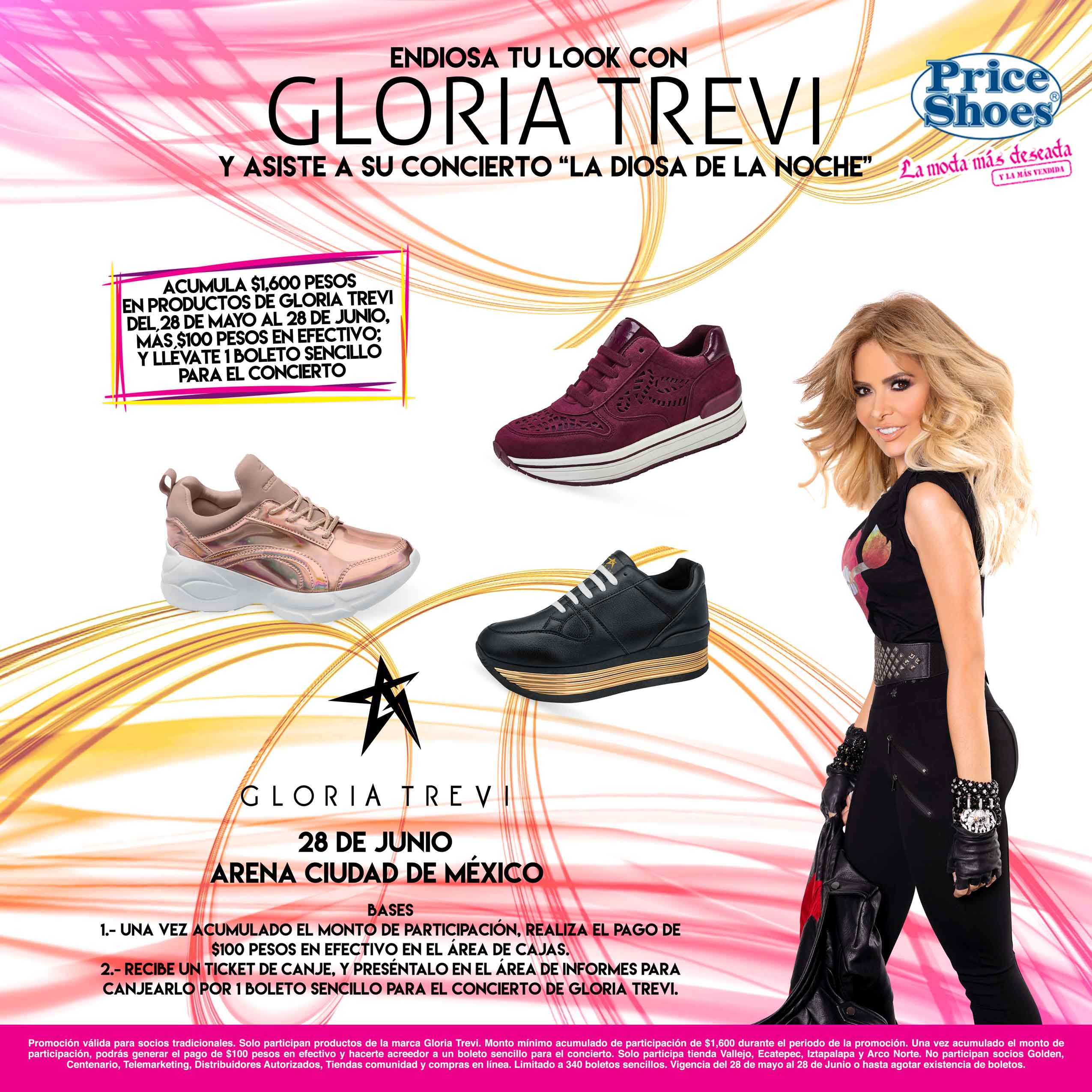 Price shoes tenis gloria trevi hot sale