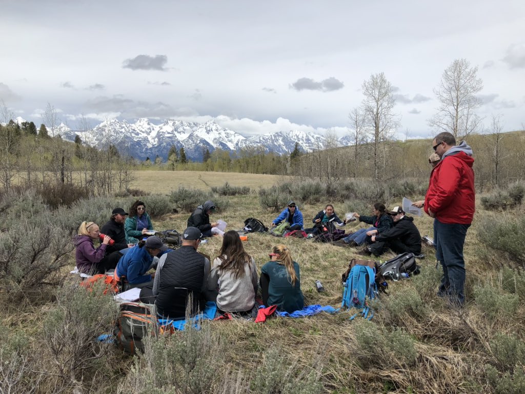 Szydlowskim's tweet image. @jmscyclones teacher PD last day of school lunch spot.  #TetonsCPS
