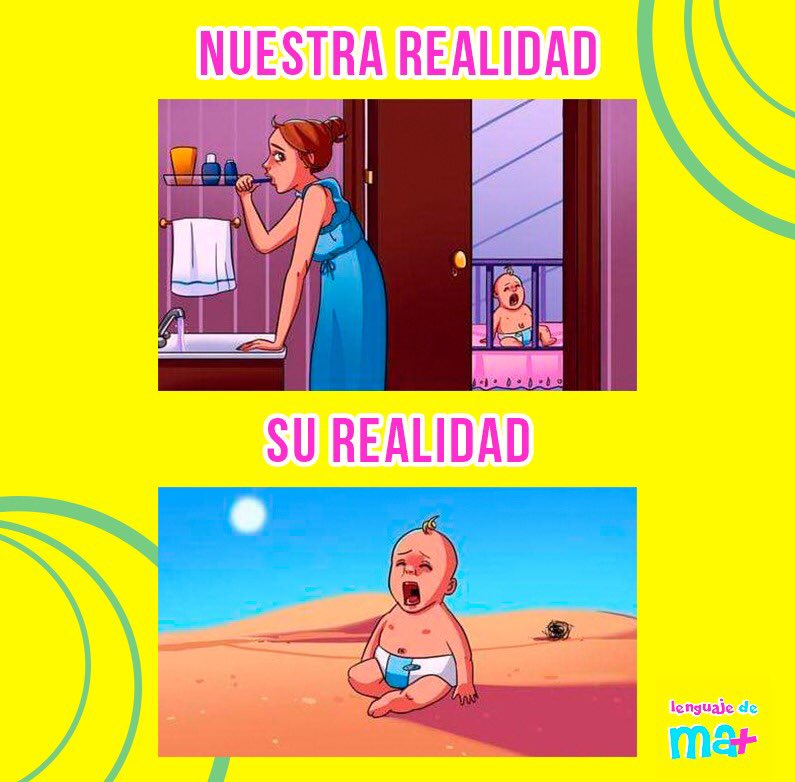 LDeMamas's tweet image. Tal vez para nosotras parecen ser 5 minutos, pero para ellos es casi una eternidad. 🥺💕

#LenguajeDeMamás
#KameoNetwork
#PonlePlay
#madreprimeriza #soymamá #crianza #sermama #mamareal #hijo #bebe
