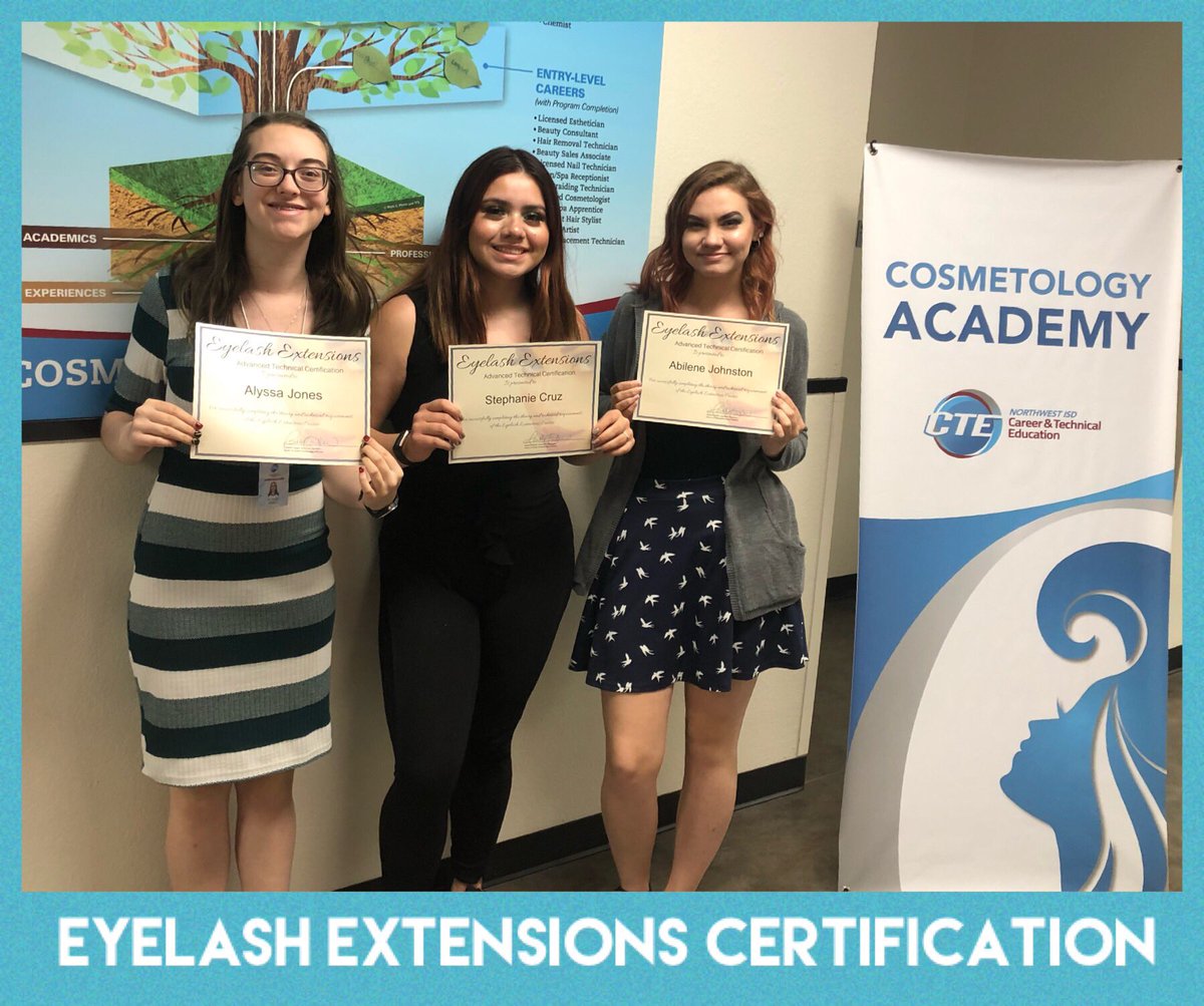 NISDCosmetology's tweet image. I’m so proud of these ladies for completing training for the Eyelash Extensions Certification! Remember these faces- they will be the ones earning 60k+ a year part time-before finishing college! #COS2k19 #IAmNISDCTE #LashExtensions #Certified @NisdCTE @JMSteeleAHS @MrsFowlerCTE