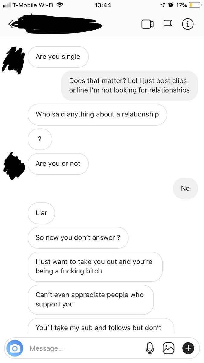 alexabluex's tweet photo. Following or subscribing to a streamer DOES NOT entitle you to meet in person if that person feels uncomfortable. It DOES NOT mean you have the RIGHT to date me, go out with me, know anything personal about me I DONT WANT TO DISCLOSE. SUB TO SUPPORT ONLY. THIS IS NOT OKAY. https://t.co/nIqpNDxONl