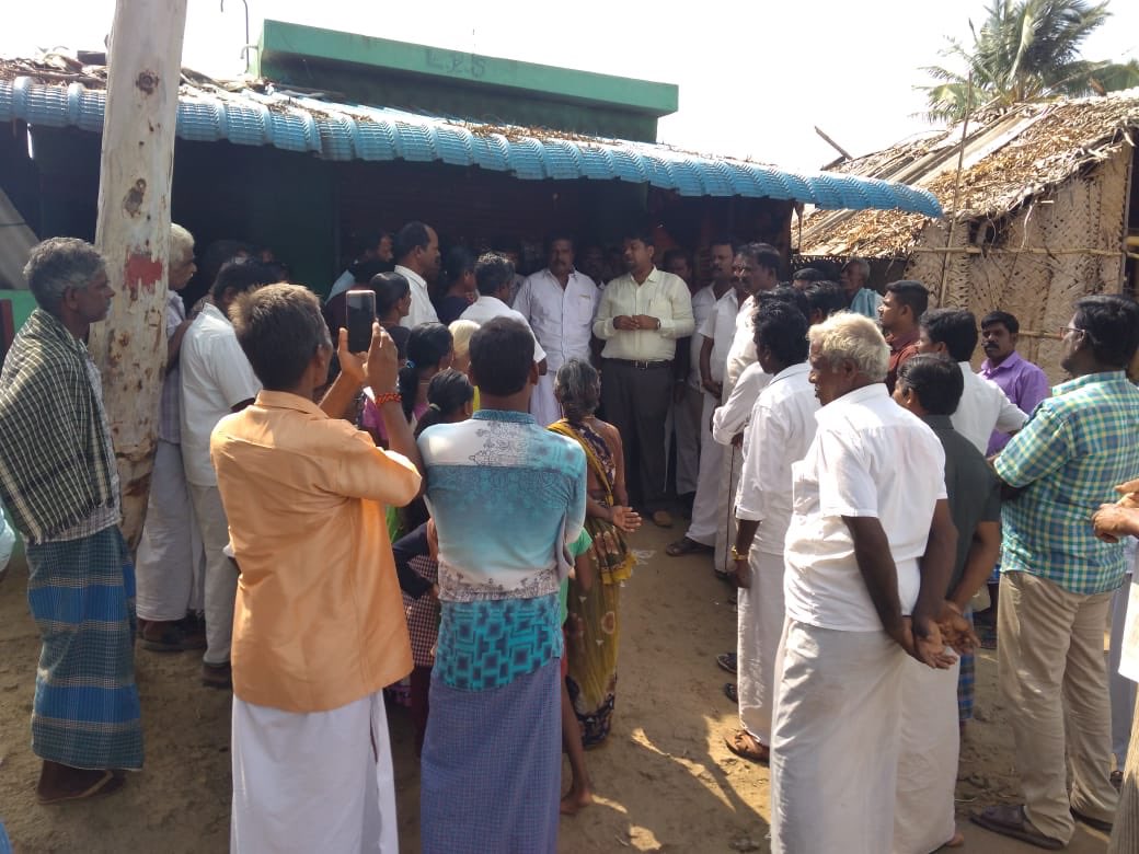 Thanking the voters of Dharmapuri Parliamentary constituency at Chiteri., Kalasapadi -🙏