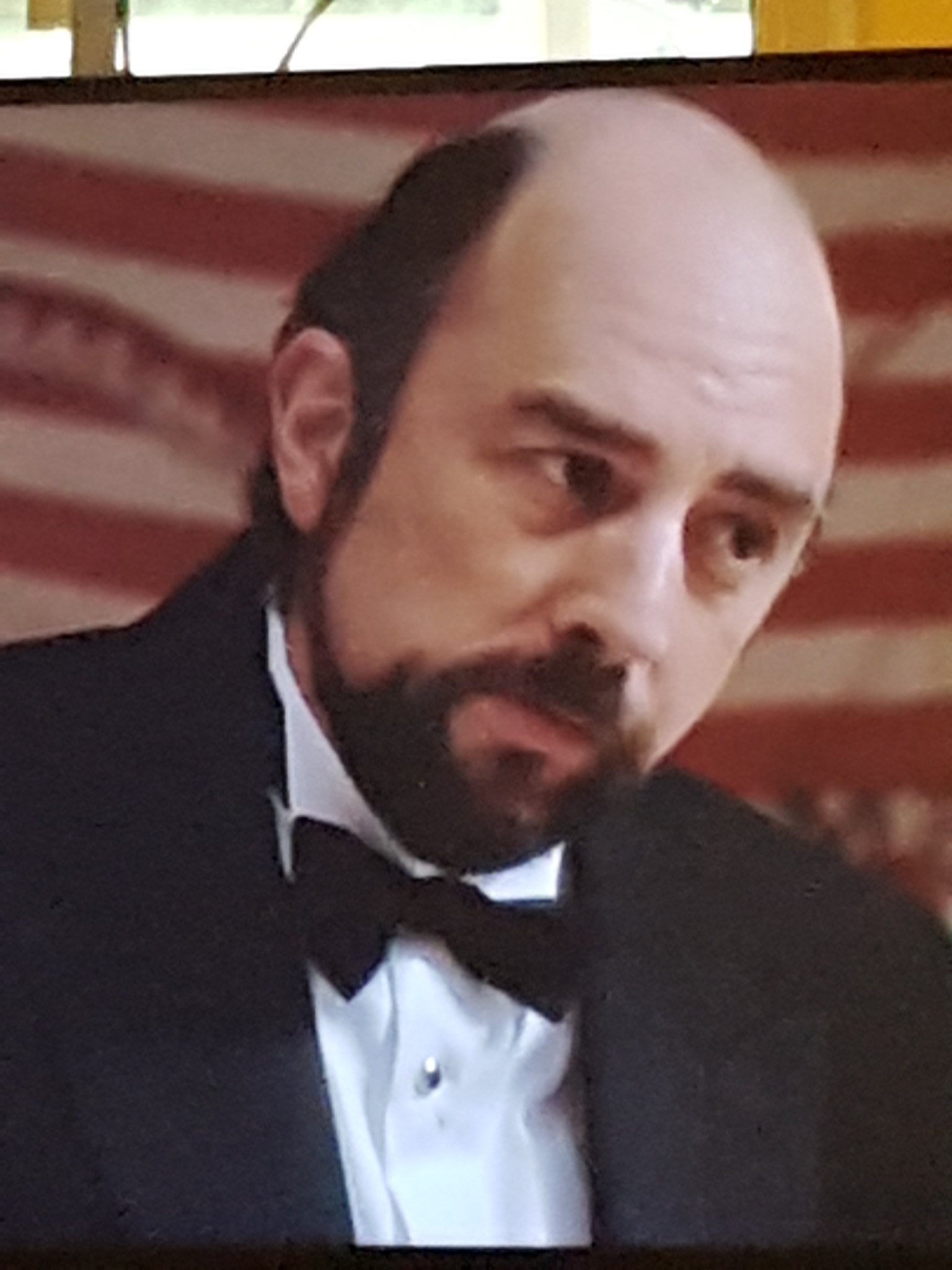   Watching my fav programme... happy birthday mr schiff 