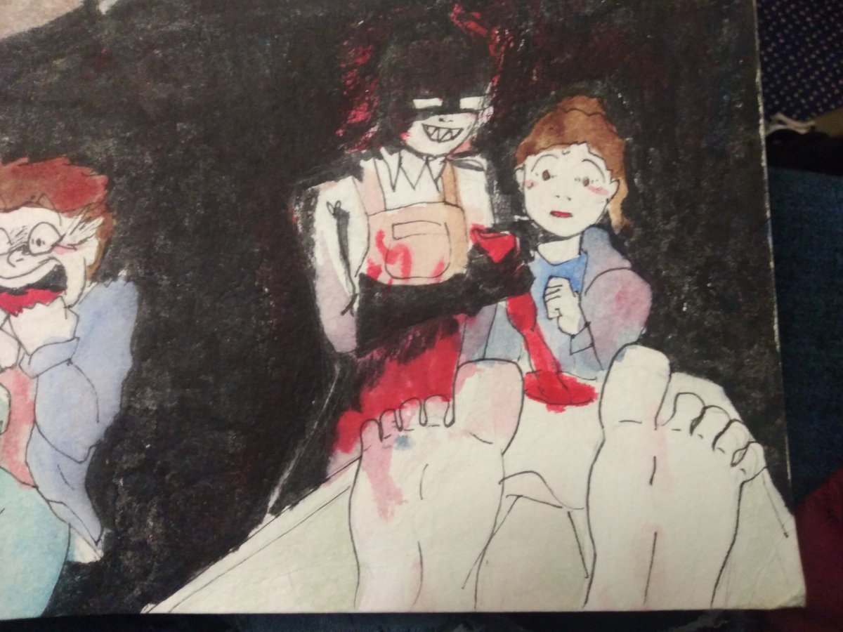 Skeletshoo's tweet photo. Encore un peu fatiguรฉe pour reprendre le rythme de dessin donc voici le dessin que j'ai fait lors du voyage en รcosse. C'est des moments ร l'Edinburgh Dungeon et il m'a valu la premiรจre place donc c'est cool ^^ #traditional #souvenir #edinburghdungeons https://t.co/cM7tys2ovH