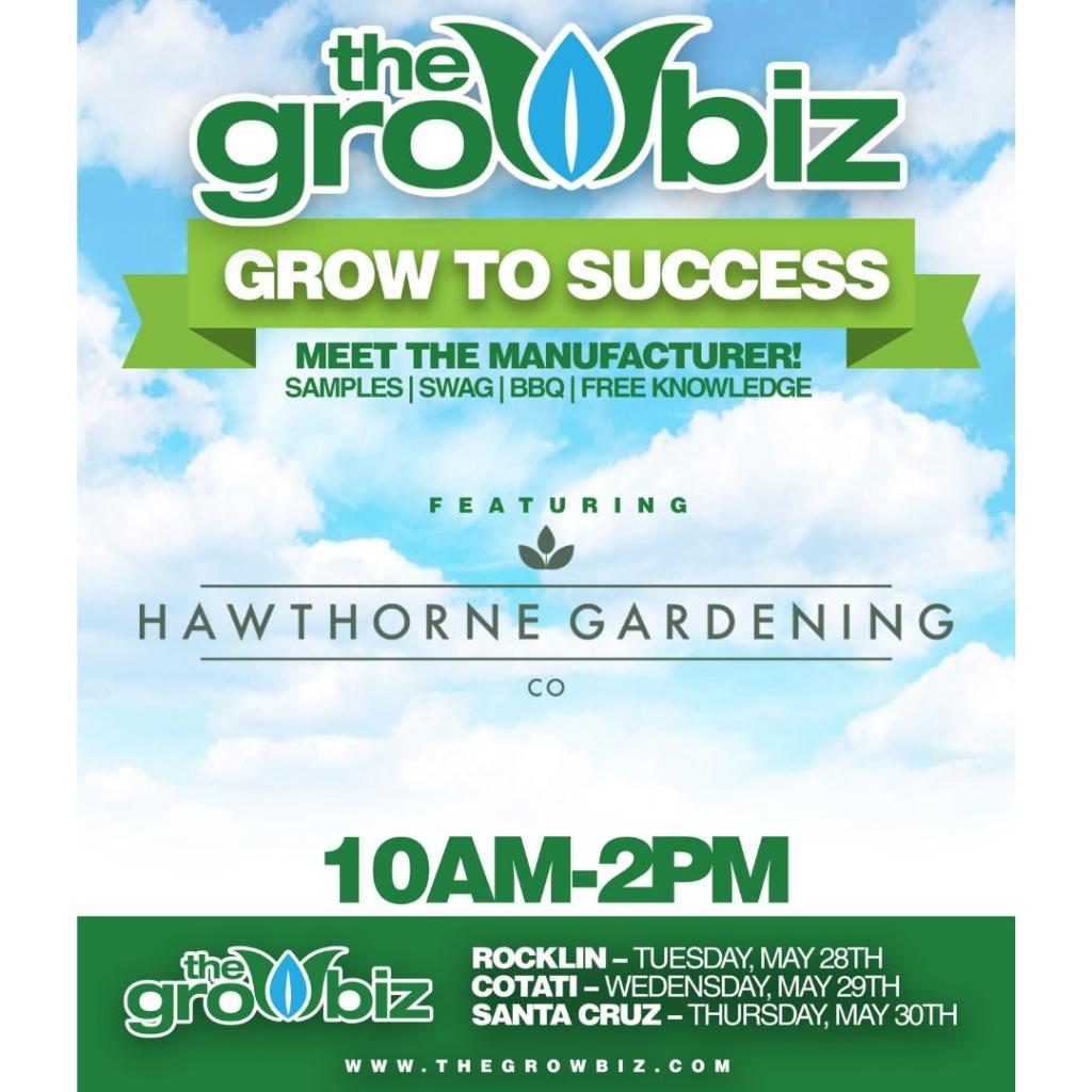 hawthornegc's tweet photo. Grow To Success event this week at 3 different #thegrowbiz locations! Come see us, get some free knowledge, and grab some BBQ!
#hawthorne #thegrobiz #yourfire #ourfuel #growtosuccess https://t.co/nkJrKDprT1