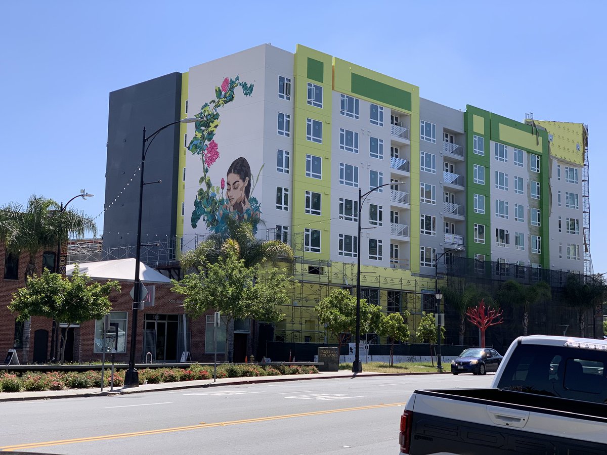 Mural in downtown San Jose.