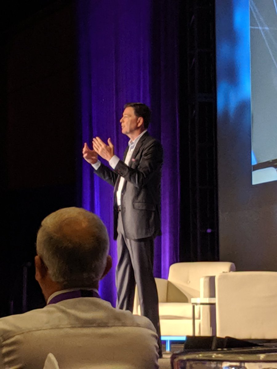 jeff_stacey's tweet image. James Comey speaking at #wcisc