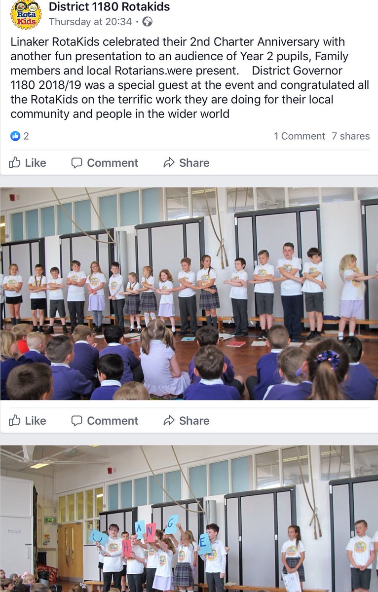 Well done, Rotakids 

The Rotary of the 2030’s and beyond?.......