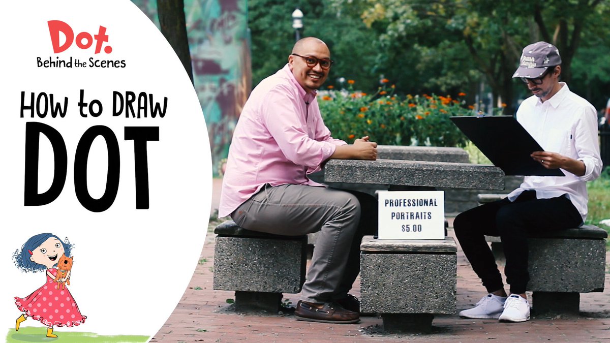 Have you ever wanted to draw Dot? 
youtube.com/watch?v=PdxIb9…
This tutorial will show you how! Grab your pen and paper and give it your best shot!