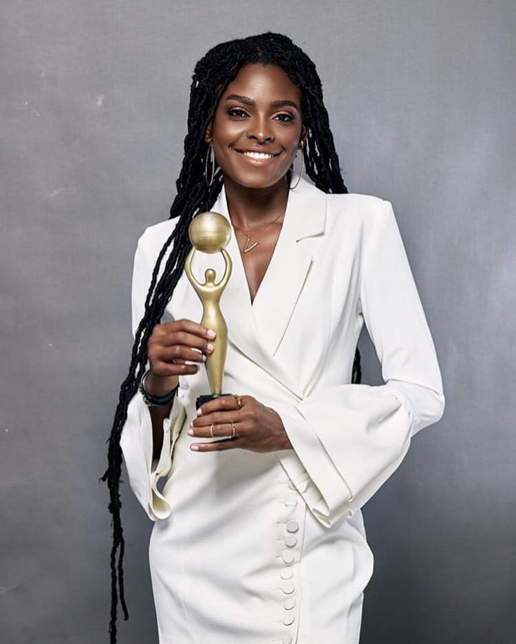 SammyKayMedia's tweet photo. Congratulations to Supermodel @vicamichaels for bagging home 2 awards last night.
She was honoured by @runwayghana for her  impact in the modeling &amp; fashion industry
She also won @womenschoiceawards for Model of the year Award.
#Sammykaymedia https://t.co/DAaUA8njGI