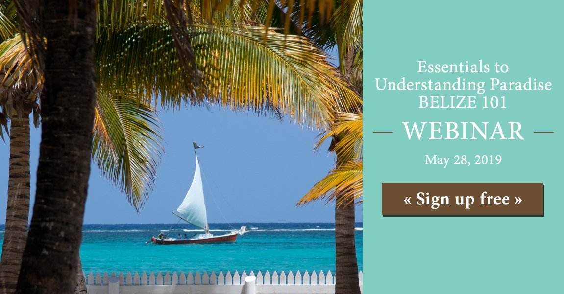 ecidevelopment's tweet photo. Remember to tune in for our Belize 101 Webinar today at 7pm ET! - Not registered yet? Go to https://t.co/uf7cJwPNez and we’ll answer all your questions about #Belize!

#Belize101 #discoverbelize #explore #travel #Caribbean #beachlife #resorts https://t.co/16SgkTE2ai