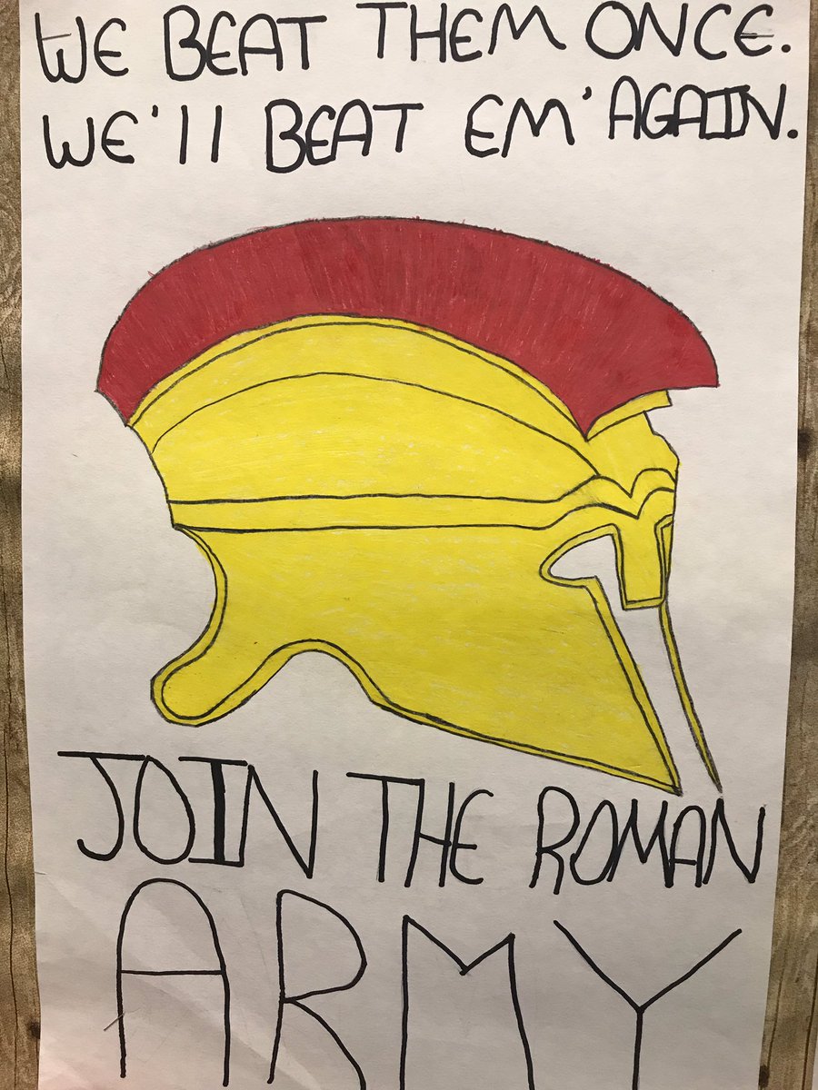 MrsCurryBMS's tweet photo. Punic War Propaganda #ancientRome #PunicWars #secondwar #willyoujoin https://t.co/YFWWvf6SVj