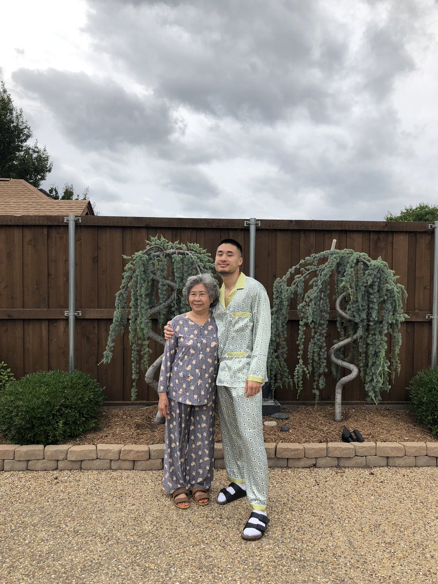 _baoii's tweet photo. my grandma wanted to buy some sleeping clothes from the vietnamese shop so we went....and she picked one out for me

TELL ME WE DONT LOOK FLY AF😭😭 https://t.co/iwZynSpN7S