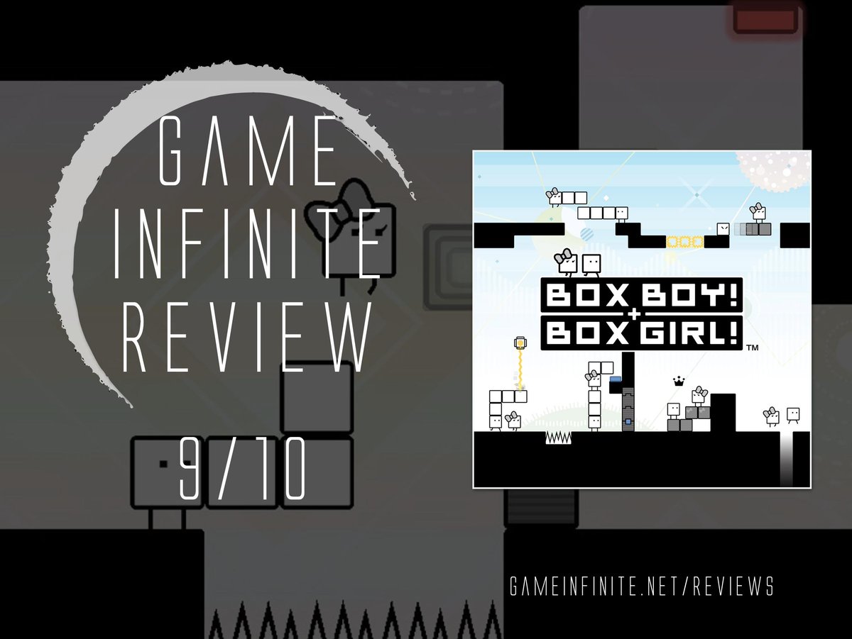 gameinfinite10's tweet photo. BoxBoy! + BoxGirl! is a fun and engaging puzzle platformer on Nintendo Switch! Catch the review at https://t.co/RIR9BKmnwY 

#gameinfinite #gameinfinitereview #boxboyboxgirl #nintendoswitch @HAL_Laboratory https://t.co/zr1O5bfVVA