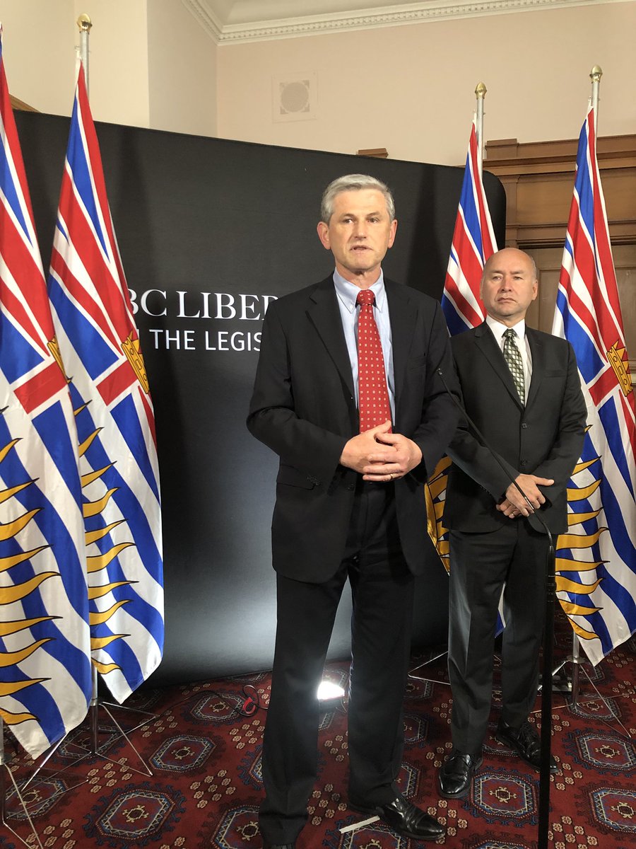 LizaYuzda's tweet photo. (Lets do this again with the right name)
Leader of @bcliberals @Wilkinson4BC talking about his private members bill banning any foreign money and third party advertising in political campaigns
#bcpoli https://t.co/rB79NPQU6M