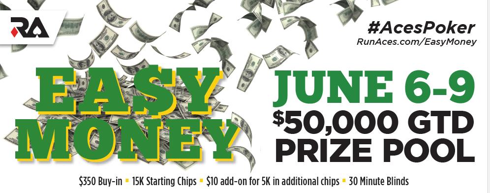 RunAcesPoker's tweet photo. RT by May 31 for a chance to win 1 of 2 $90 Easy Money Qualifier Seats! 18+ only no purchase req. #AcesPoker https://t.co/oHkRdp5f8t https://t.co/jjR6VtUfe6