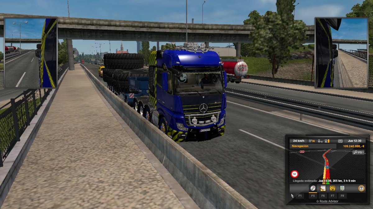 Guskrilon's tweet photo. Momentarily I went to find a new Big Actros to meet this order that I have been askedbased on my skills… #SpecialWork @SCSsoftware @MercedesTruckUK https://t.co/MCjH9Z7ha6
