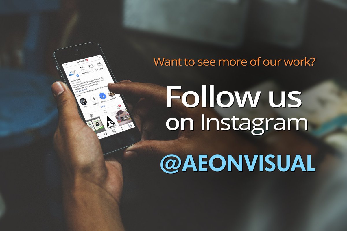 aeonvisualpdx's tweet photo. Incase you didn't know, We're on Instagram too!📲

Go head over to follow us &amp; comment what you think!
https://t.co/BFDdlEKaDN https://t.co/z606MyxjN8