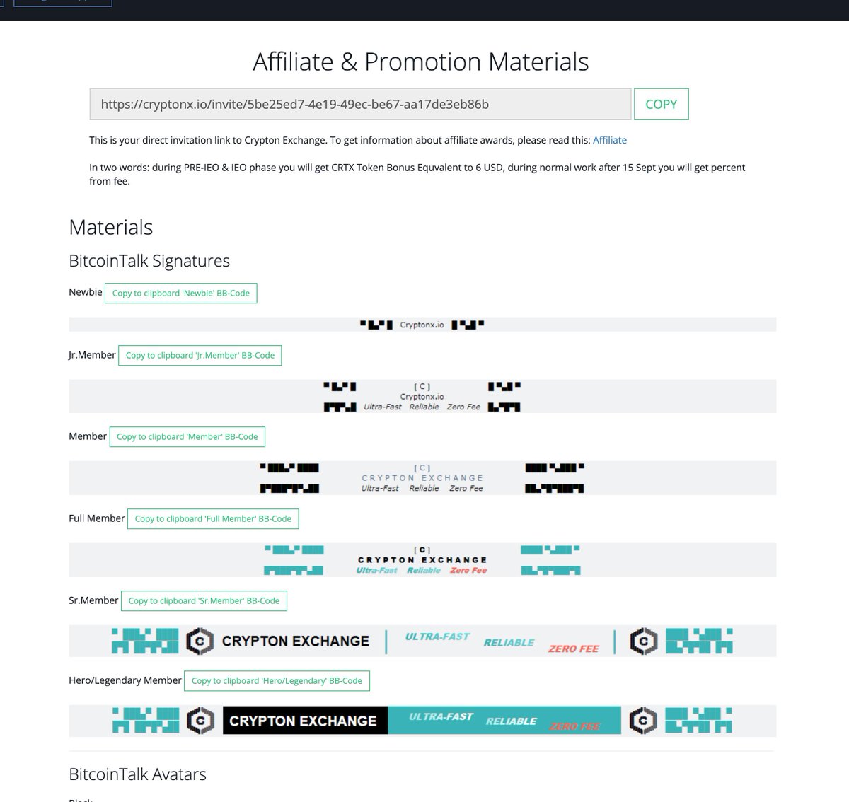 Crypton Exchange tweet media