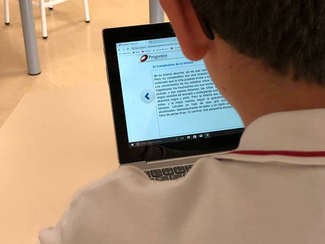 PadreDamianSSCC's tweet image. Després de treballar-ho durant tot l&apos;any... Avui els alumnes de #1resopd seleccionats han participat en la final de &quot;Progrentis&quot; 📚💻💡! Moltes felicitats a tots els participants 👏! #esforç #comprensiolectora #vivimleslletres #talent #olimpiadaprogrentis @Progrentis