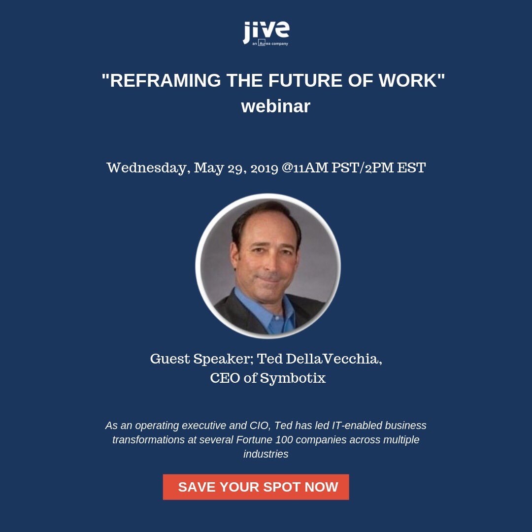 It's Tomorrow! <a href="/DellaVecchiaTed/">Ted DellaVecchia</a> bit.ly/jivewebinar