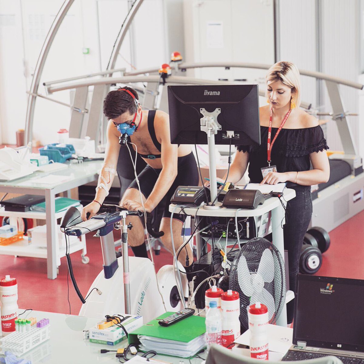 ElodieGbrt's tweet photo. Après près de 5 mois de manips on touche au but ! @INSEP_PARIS #CHOperiodisation #trainlow #trainhot #tests #sportscience #nutrition #performance https://t.co/bMwSWFHPP9