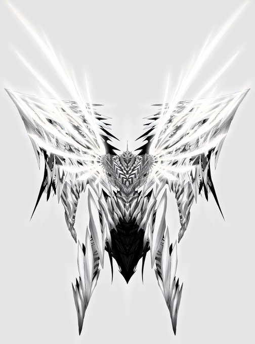 因みに【ディテール+????】まで行った頃の絵
流石にやりすぎた(バランス調整とか入れて作画できる範囲を超えた)
今なら時間かければ描けますけど必要性もない画風の一つ 