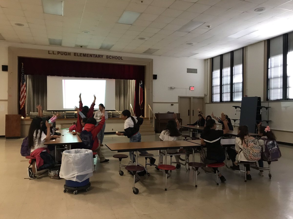 MissPicon's tweet photo. Empowering our 5th grade girls with the Women’s Fund! THANK YOU!!! @HISD_Wraparound @Pugh_ES https://t.co/hcM7NU7MMC