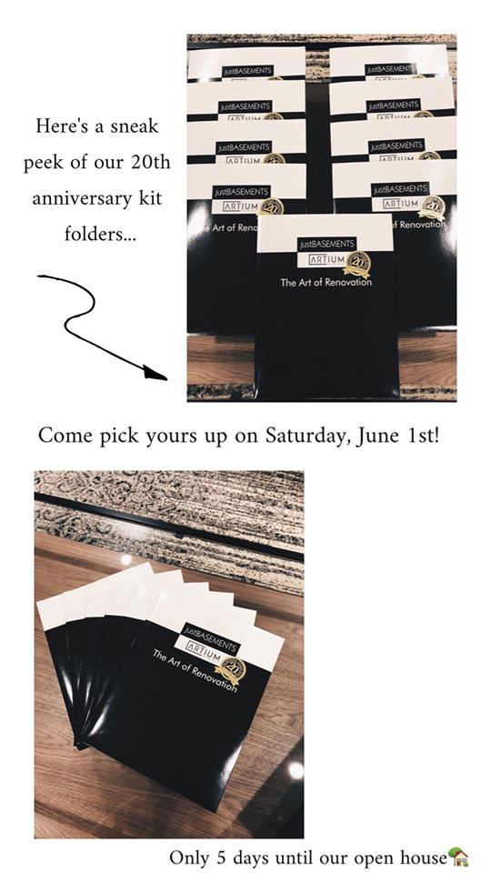 #JBAopenhouse2019 is coming in 5 days! Will we see you at our Carp showroom on Saturday, June 1st between 10am and 4pm? We hope so :)