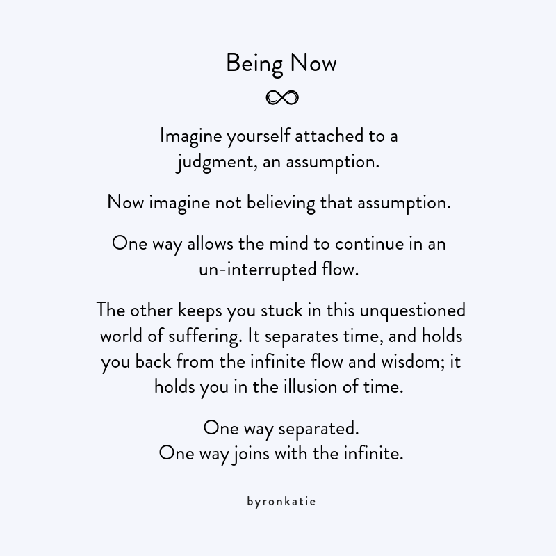 ByronKatie's tweet photo. #imagination #beingnow #flow #connected #infinitemind #withoutlimit #byronkatie #questionedmind https://t.co/uMWanRtlkE