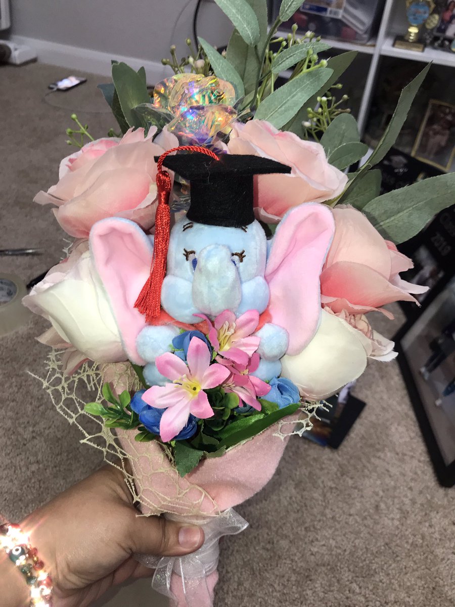 Graduation bouquets that I made so far.. #graduationbouquet #alpaca #stitch #dumbo #inlove