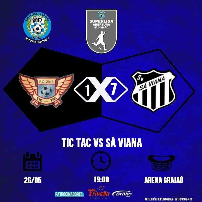 SaviFC's tweet photo. Grande estréia! Pela 1ª rodada da Quarta divisão da Super Liga ganhamos o primeiro jogo por 7 x 1 sobre o Tic Tac.

Autores dos gols:
Rafael ⚽⚽
@Thg17_  ⚽⚽
@calassarashow10  ⚽
Diego ⚽
@RDdaSV  ⚽

#Rafacell #PilantrasBar #SalãoDoSheik #Pilates https://t.co/zCsT4JGz4c
